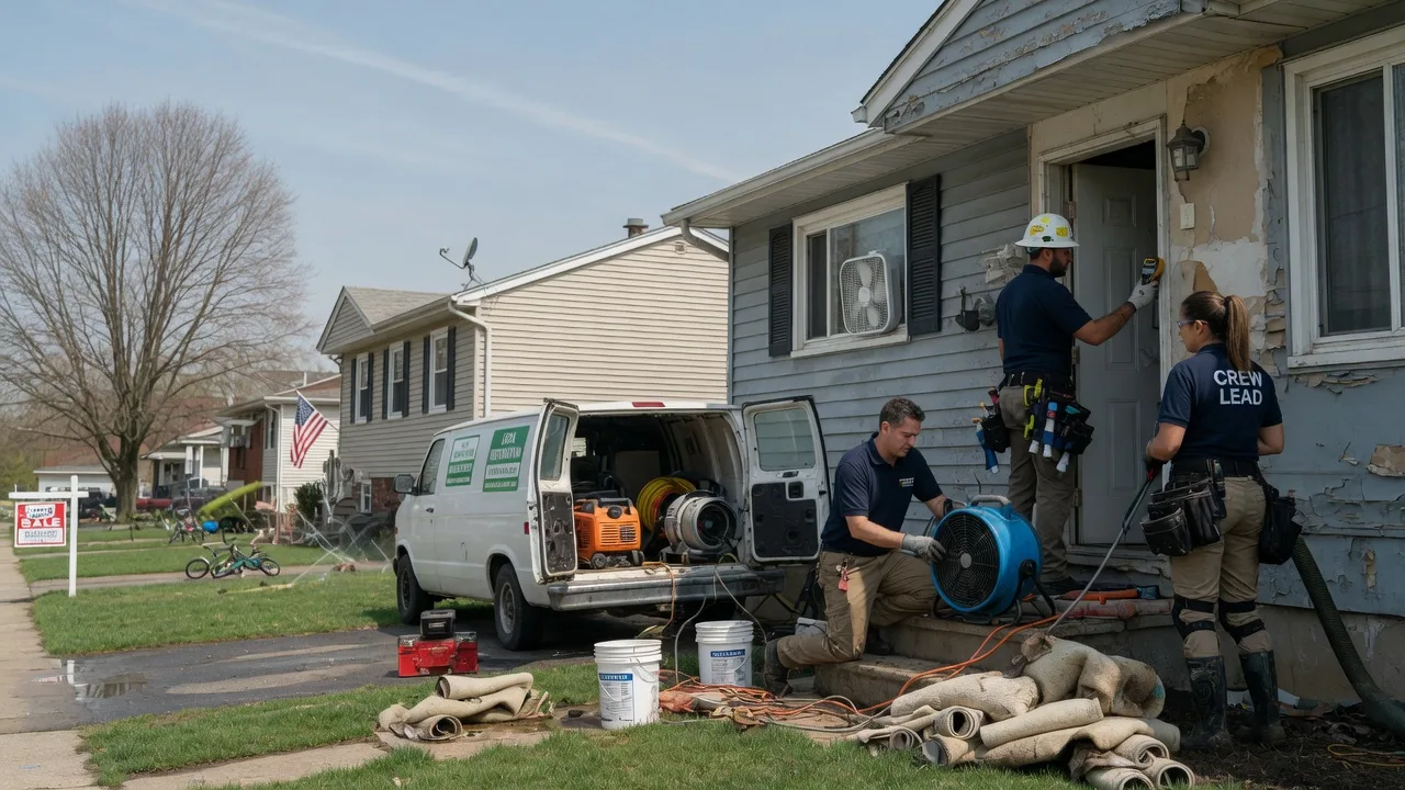 Flood Cleanup in Barboursville, VA near me