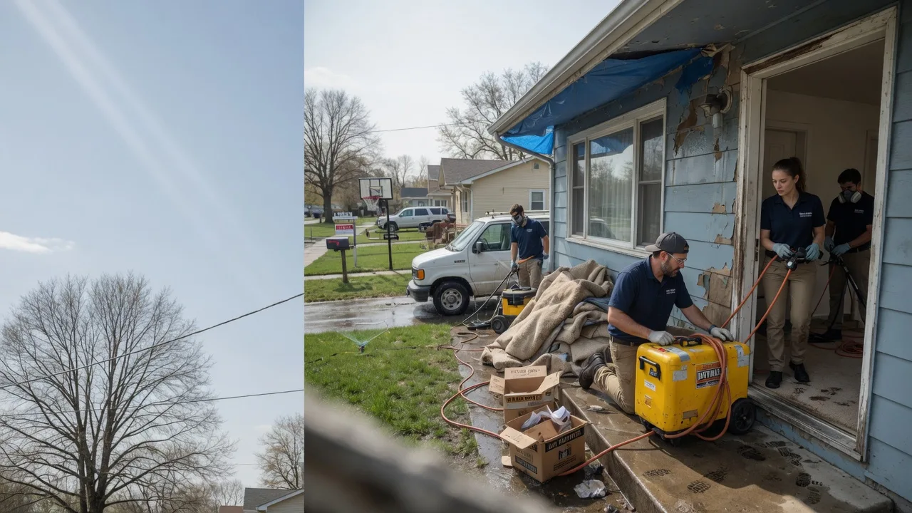 Basement Flood Cleanup in Barboursville, VA near me